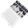 800Pcs Black Rubber O-Ring Assortment Set Gasket Seal Kit Washers 6-28mm 24 Size