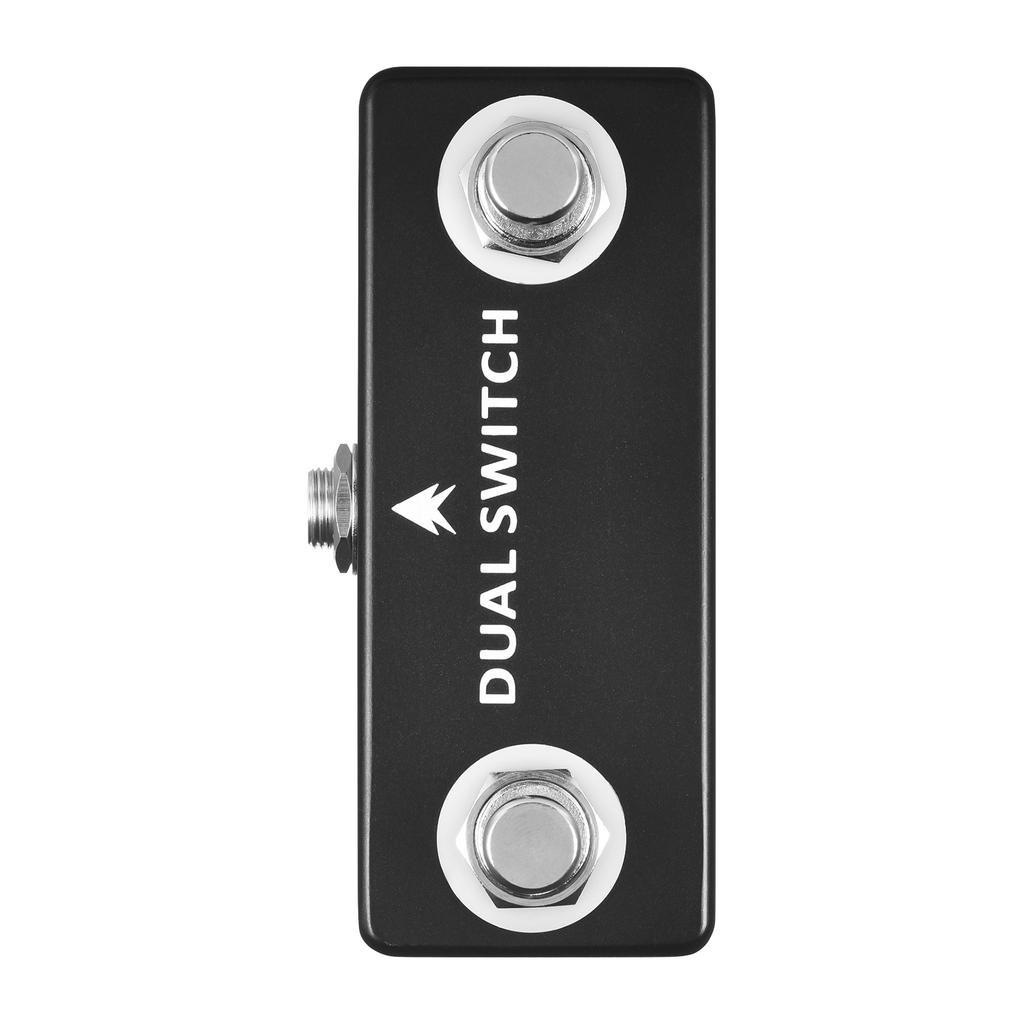 MOSKYAudio DUAL SWITCH Dual Footswitch Foot Switch Pedal Full Metal Shell