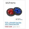WLR Clear Cam Gear Cover Timing Belt Cover Turbo Cam Pulley For 96-05 Mitsubishi Evolution Lancer EVO4-8 4G63 WLR6338