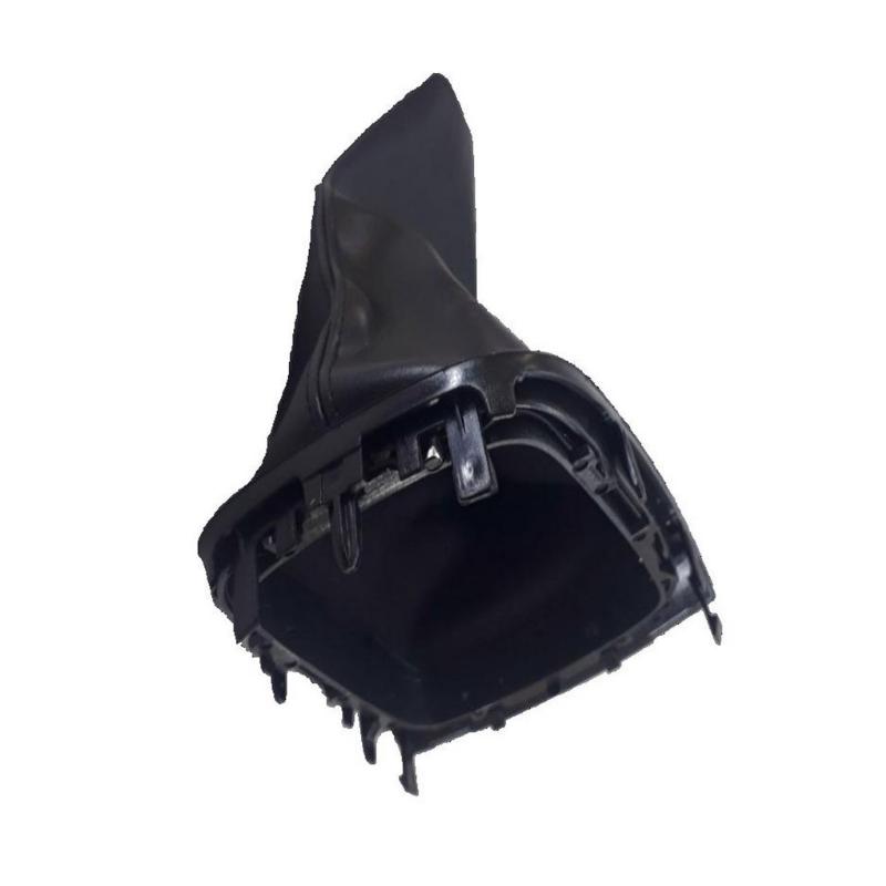 Schaltmanschettenabdeckung für Renault Megane 3 Fluence 2009–2016, Kunstleder, Schwarz und Grau, OEM-Nummer 969358108R