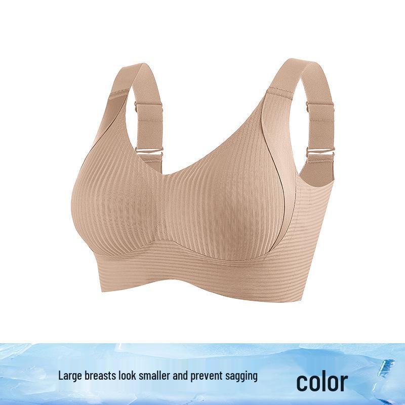 

Высококачественный регулируемый бюстгальтер с мягкой поддержкой для женщин с большой грудью - Предотвращающий обвисание, больших размеров и с желеобразным дизайном для более стройного вида XL 85BCD телесный