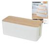 In Mono Supervised by a Professional Organizing Cable Cable Cord Outlet Wiring Outlet Cord Cable Cord Mugenbo White Wood Single [Featured Magazine,