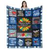 Regali per Insegnanti,Coperta per Insegnanti,Regalo di Apprezzamento per Insegnanti Regalo di Ringraziamento,Giorno degli Insegnanti Laurea Pensionamento Compleanno Coperta Plaid