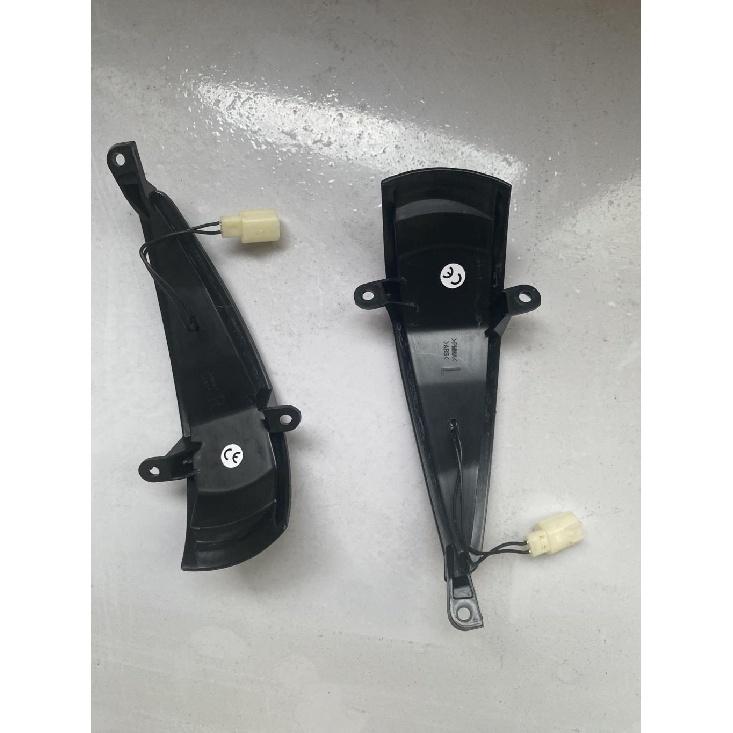 2Pcs Black Dynamic Led Side Wing Mirrors Turn Signal Light Indicator Lamp for Honda Civic MK8 Type-S Type-R Hatchback