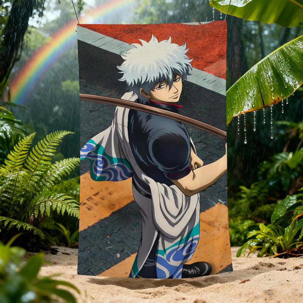 G-gintama Anime Towel Beach Quick Dry Soft Pool Towels Gift for Travel Gym Shower Camping Sports