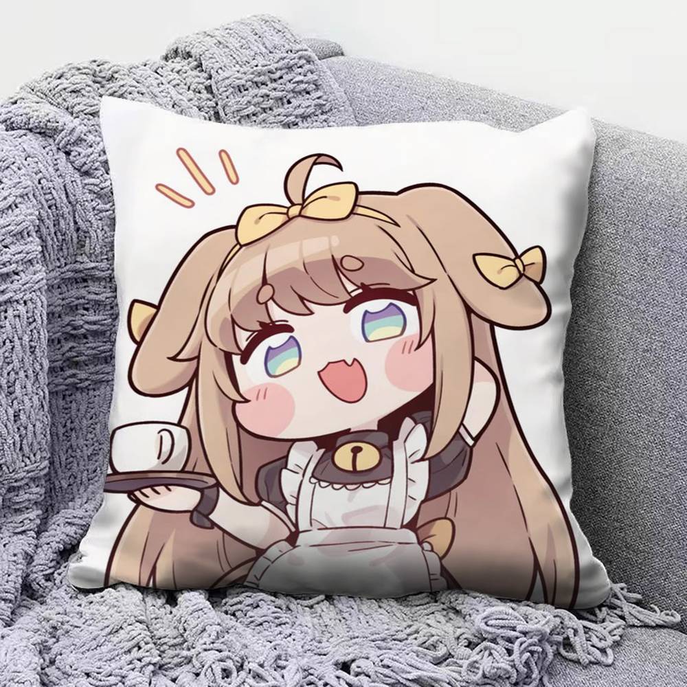 Trickcal Chibi Go GGame Home Sofa Cushion Covers and Aecorative Custom Pillow Covers