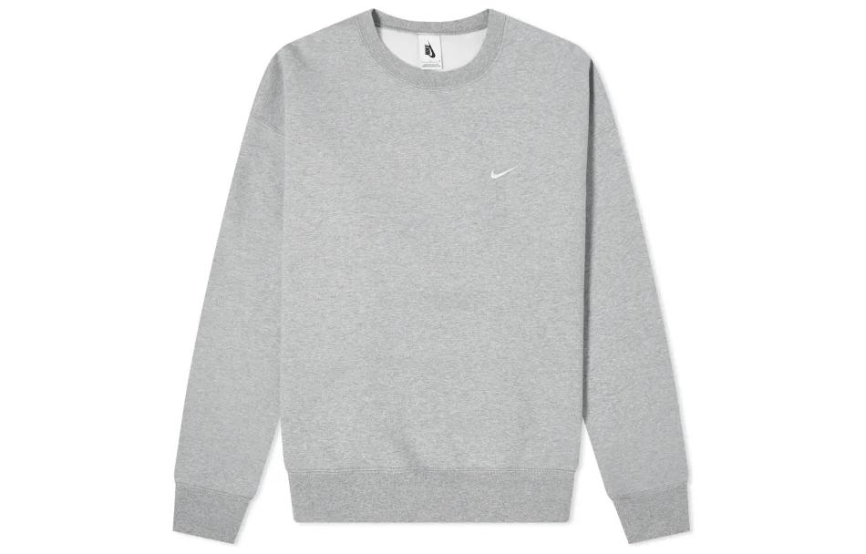 Nike Solo Swoosh Fleece Crewneck CV0554-063 L
