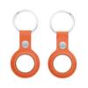 Clearance: Apple Airtag Leather Protective Case with Dual-hole Anti-lost Shell.