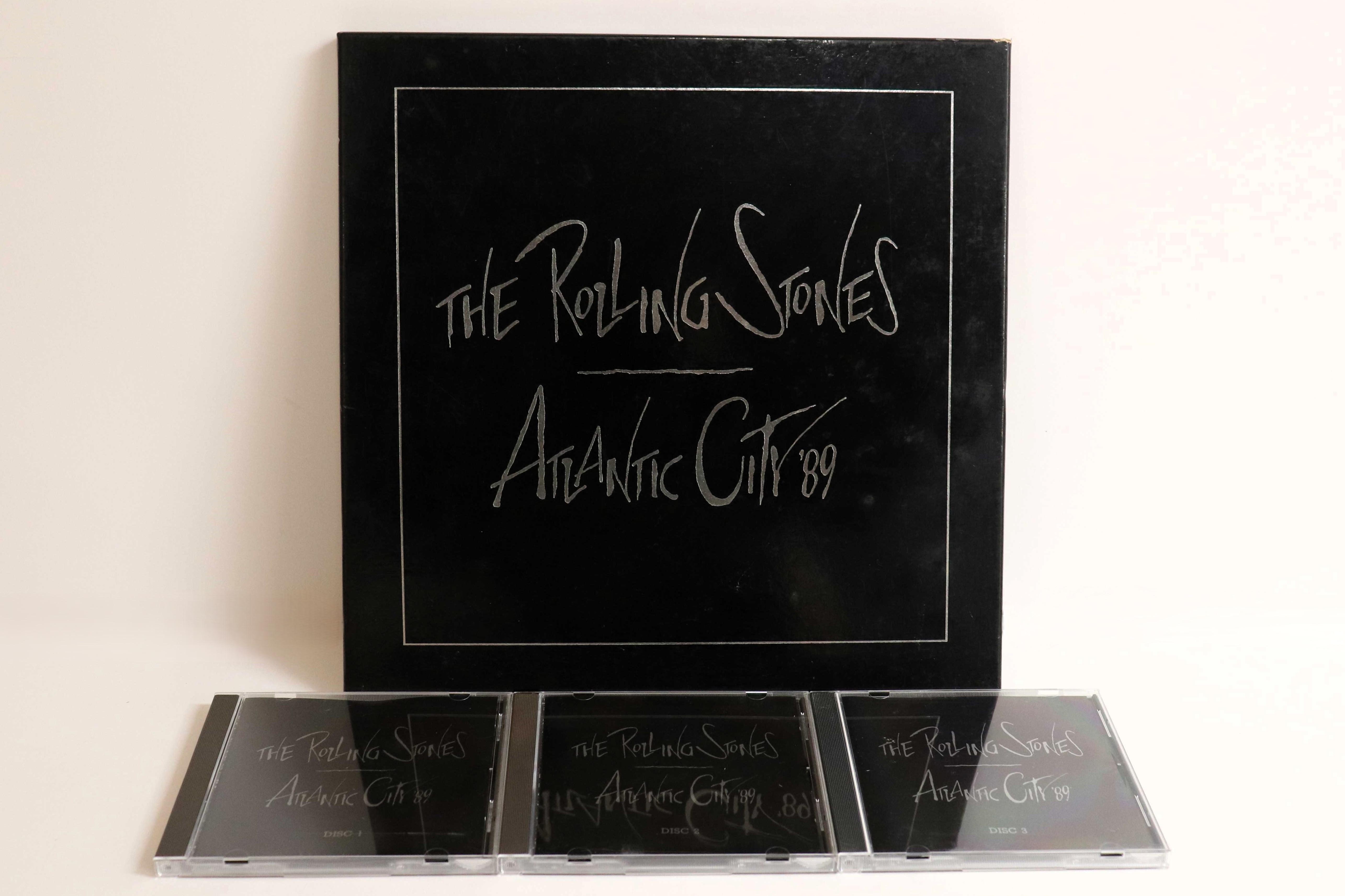 

CD ROLLING STONES - Atlantic City 89 TSPCD0753 SWINGIN PIG 1990 Germany Rock Used