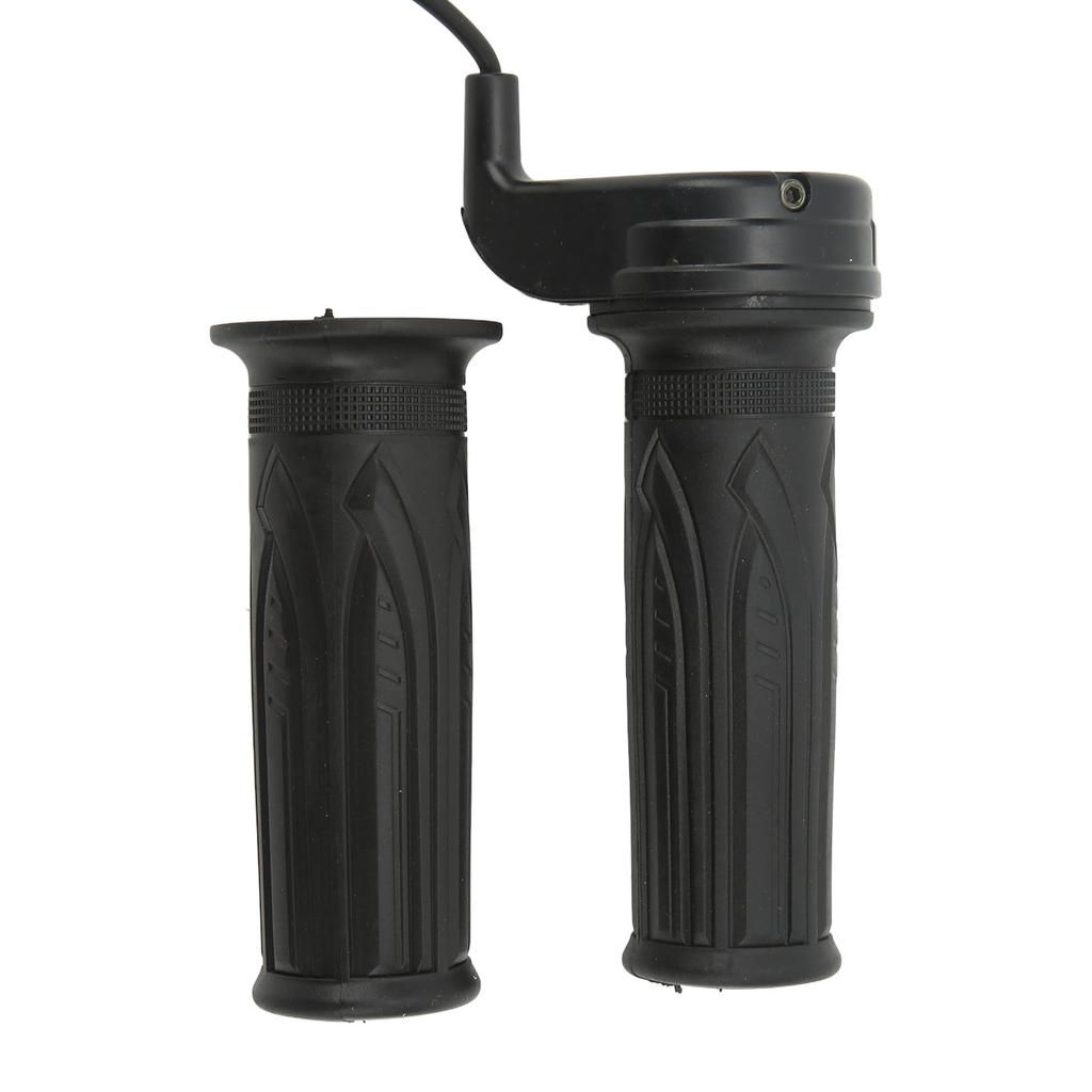 Rukojeť elektrokola Univerzální plná otočná rukojeť plynu Rukojeť řídítek kola pro 22mm řídítka Skútry Černá