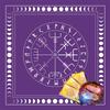 19x19in Flannel Tarot Tablecloth Rune Divination Altar Tarot Patch Table Cover Magician Board Game Cards Table Mat