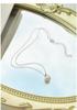 Sterling Silver Freshwater Pearl Necklace - Elegant, Versatile, and Fashionable Women's Jewelry
