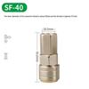 C-Type Quick-Connect Self-Locking Air Hose & Tool Set for Compressors
