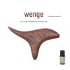 Dreieckiger Holzfußmassagestab für Akupressur-Therapie und Gua Sha