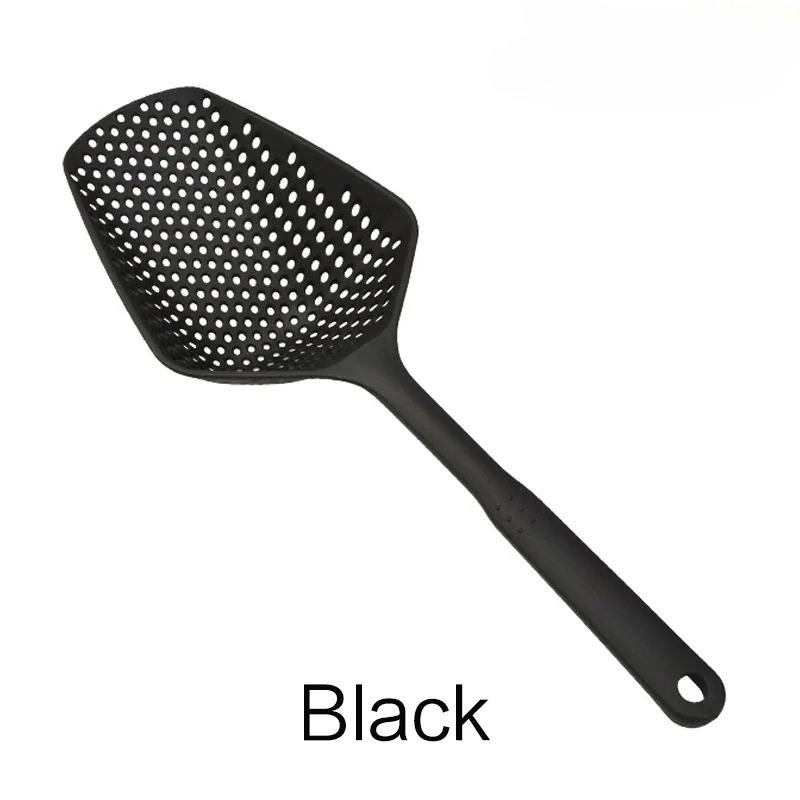 Plastic Water Shovel Drainage Shovel PP Plastic Ice Shovel Colander Filter Shovel Drainage Spoon Kitchen Tools