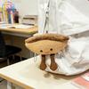 Creative Cartoon Cute Plush Food Croissant Cheese Cheese Keychain Doll Bag Pendant Doll Pendant Gift for Friends