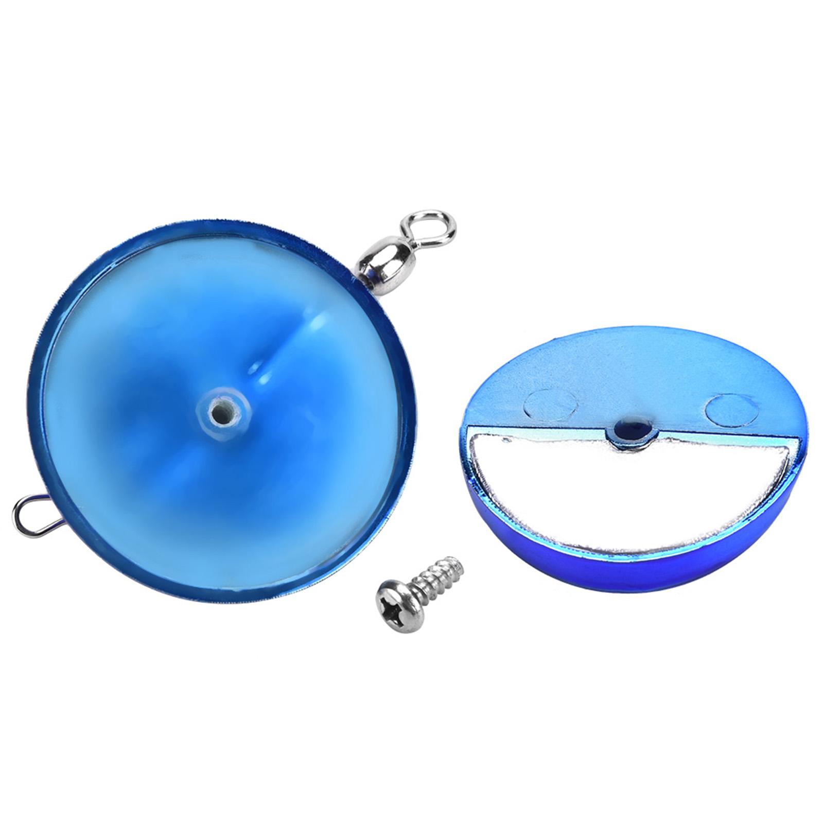 Angle Fishing Round Disc Trolling Connector With Sinker