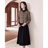 Elegantes Damen-Set mit Langarmjacke und Rock