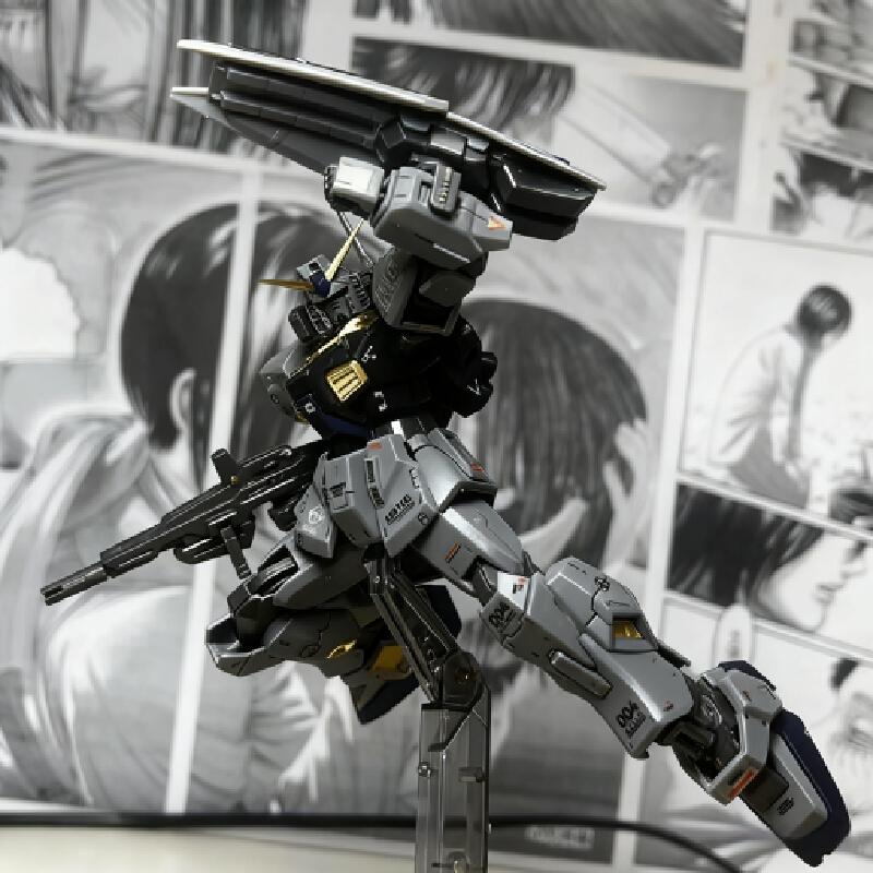 New HG 1/144 RX-178 MK-II 21st Century Real Color Scheme Assembly Model Kit Action Figures Decoration Toy Gift for Collectors