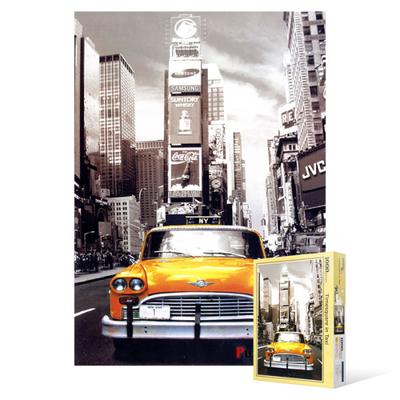 1000 Piece Jigsaw Puzzle - Times Square In Taxi, Popular Korean Puzzle