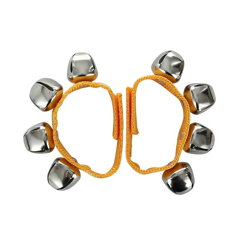 1 Pereche Clopoței de Încheietură Copii Clopoței Agită Zornăitori Jucărie Percuție Jucării Educaționale Purtabile Nu se Deformează Ușor Clopoțel Orff