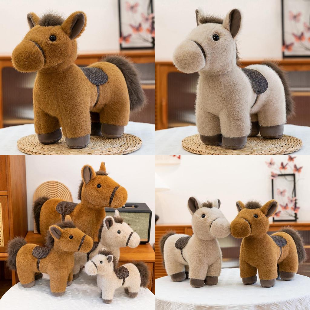 Chinesisches Sternzeichen Pferd Plüschtier Weiches Kuscheltier Für Kinder Und Sammler