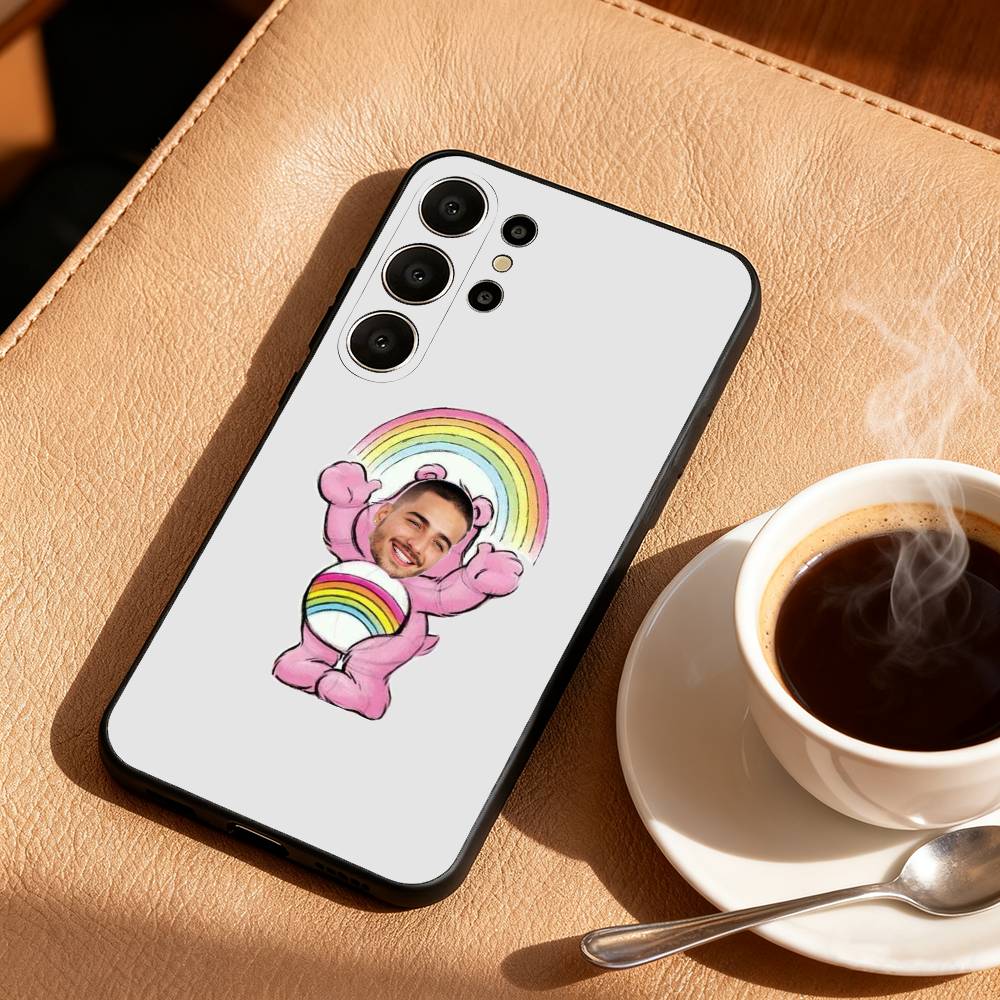 

M-Maluma B-BRONCEADOR Phone Case For Samsung S26,S25,S24,S21,S22,S23,S30,Ultra,S20,FE,Lite,10,9,Black Cover Samsung S20plus5G