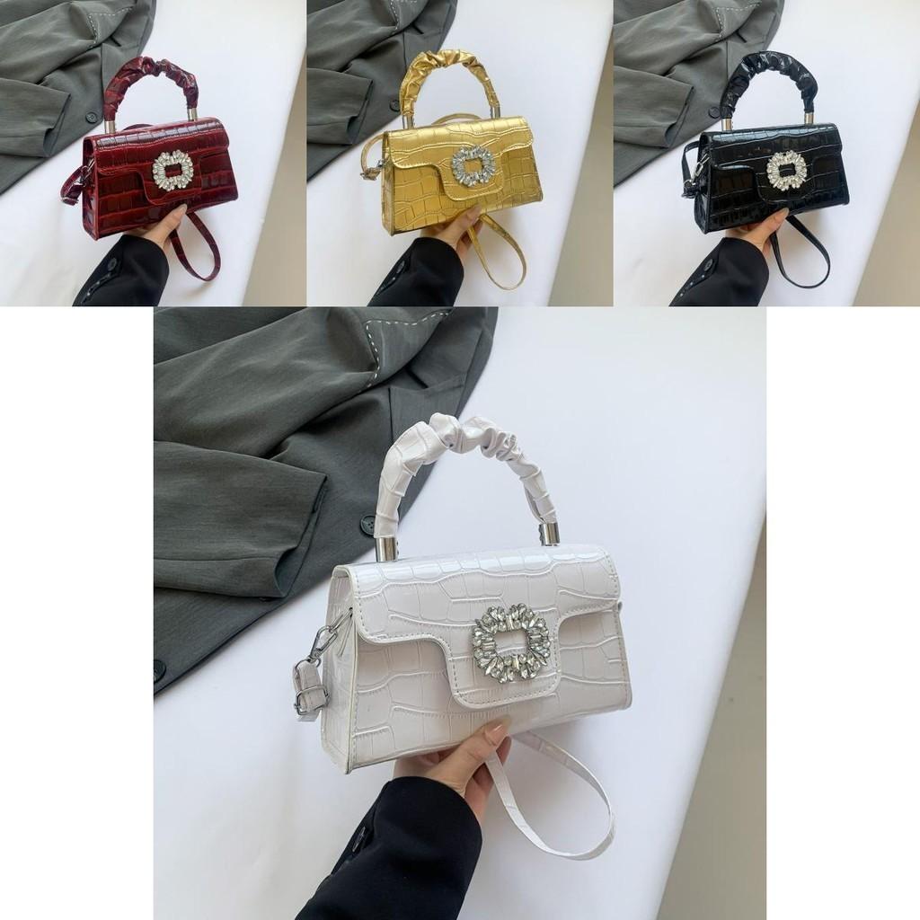 Chic Street Style Casual Handbag For Women Elegant Designer Shoulder Crossbody