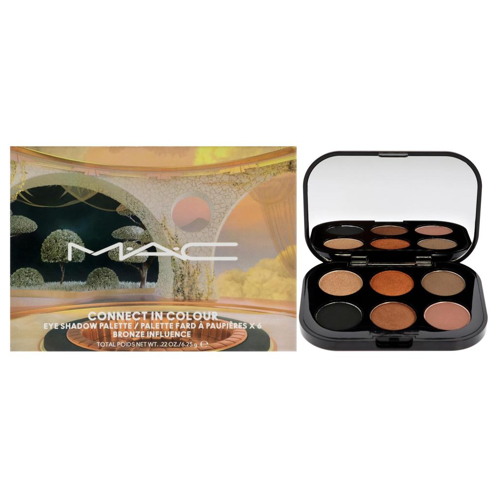 MAC Connect In-Color Eyeshadow Palette In Bronze Influence, 6.25g (Parallel Import)