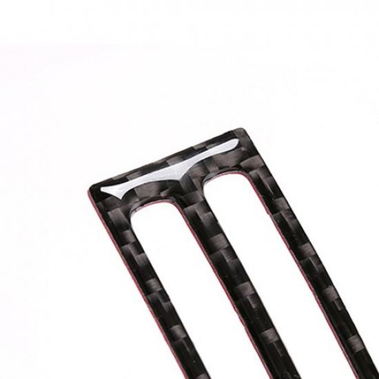 Car Carbon Fiber Rear Air Vent Cover Trim For BMW X5 E70 X6 E71 2009-13 Type B