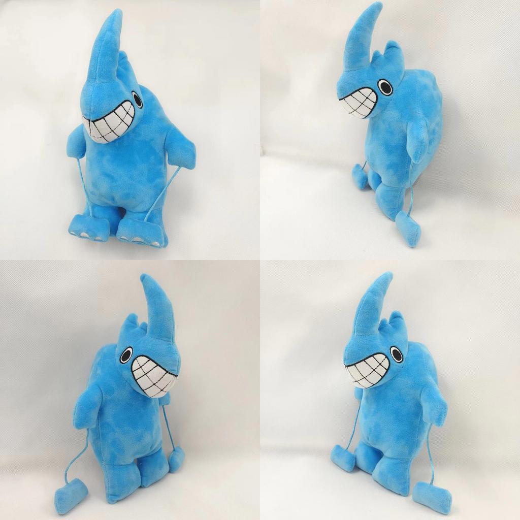 Blue Rhinoceros Banban Garden Plush Toy Soft And Cuddly Perfect For Kids Of All Ages!