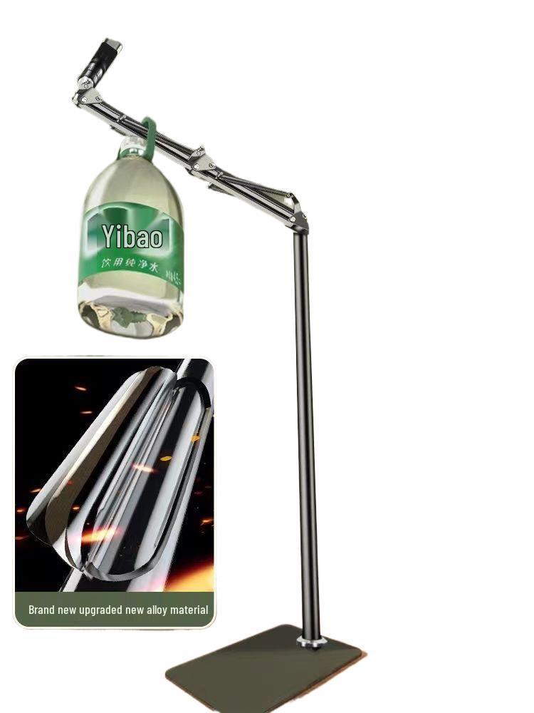 Adjustable Floor Stand for Tablets and Phones – Ideal for Streaming & Binge-Watching At Home or Dorm