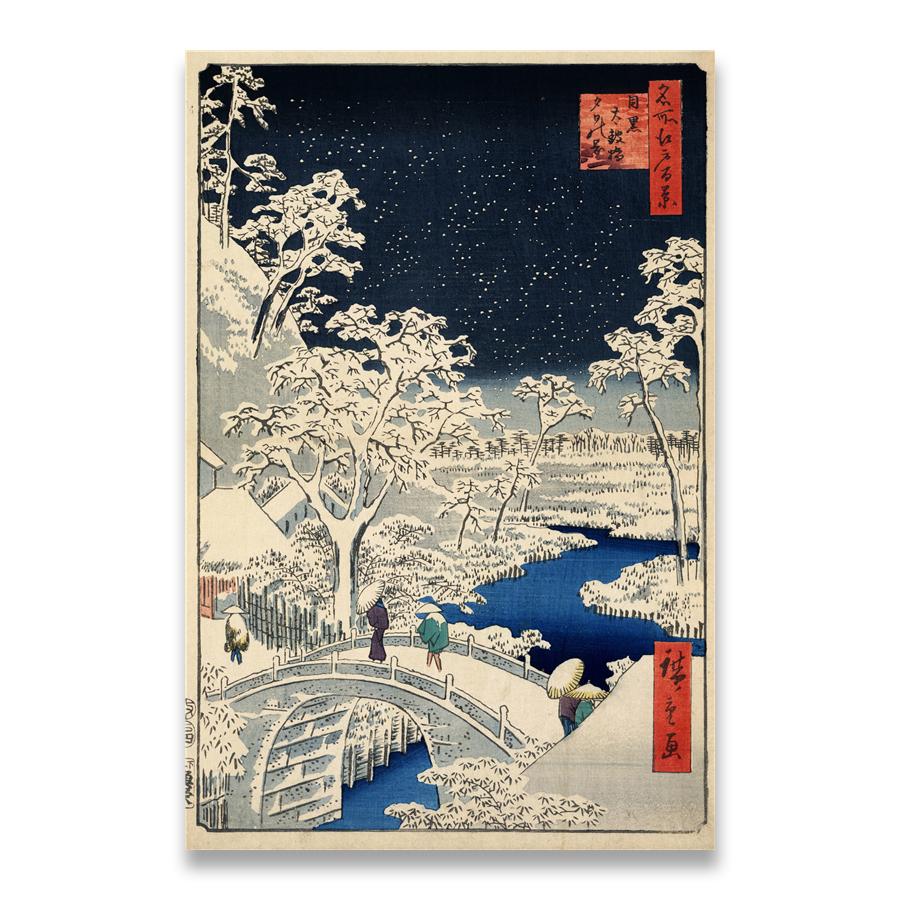 

Художественный принт в японском стиле, холст, картина, настенная картина, домашний декор, японский постер, традиционный пейзажный постер, холст 60x90cm No Frame