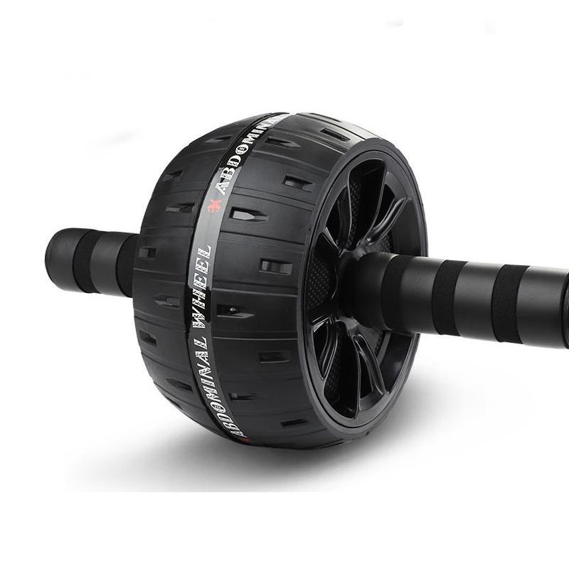 Dual Ab Wheel Roller with Knee Mat Custom Logo Abdominal Workout Exercise Strength Core Fitness Plastic EVA Materials