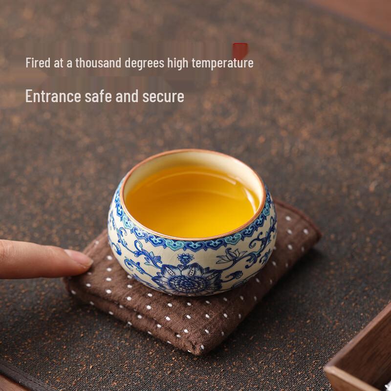 Bu Zhuo Dan Lihua Ceramic Master Personal Tea Cup