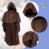 Halloween Cloak Dress Up Medieval Cape for Club, Party, Carnival