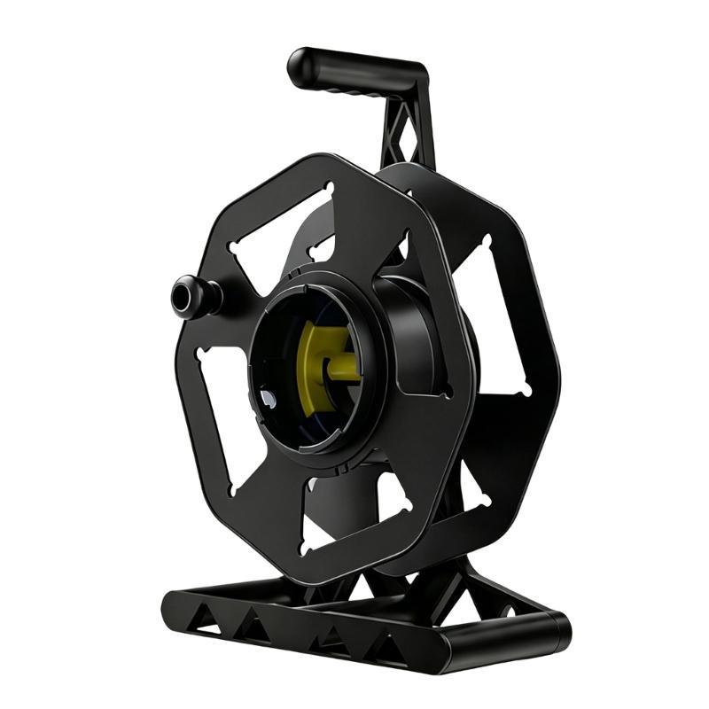 Cord Management Storage Reel Cable Organizing Reel Manual Wire Storage Organizers With Swivels Design