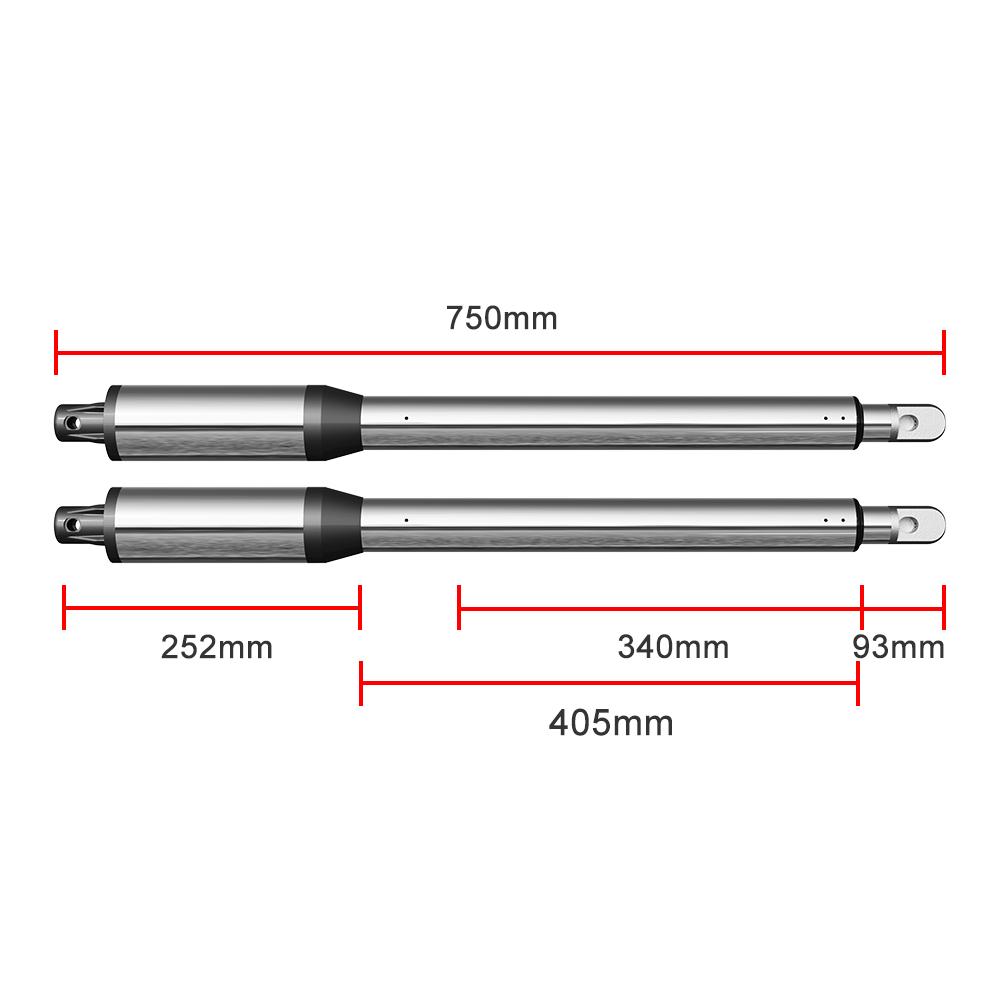 De250 Double-leaf Gate Kit 2X2.5M 400Kg Wi-Fi Photocell 3Xpilot