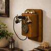 Kabeltelefon Kreative Dekorative Altmodische Retro-Telefone Modelltelefon für Hotel Café