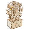 Diy Ferris Wheel Music Box Kit Science Craft Automatic Rotating Toy Gift For Girls
