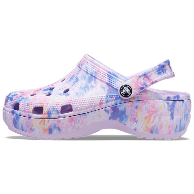 

Женские фиолетовые сандалии Crocs Classic Clog на платформе 39-40
