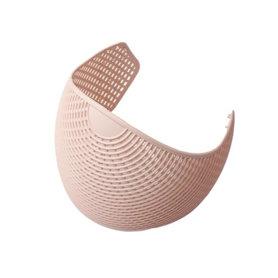 

Headband Holder Lightweight Soft Scalp Fit Elastic Hair Tie Holder Non-Slip Hair Accessory Sports Work Casual Wear рожевий