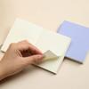 Portable Blank Notepad Impervious To Ink Pocket Notepad Solid Color Cover Account Book Student