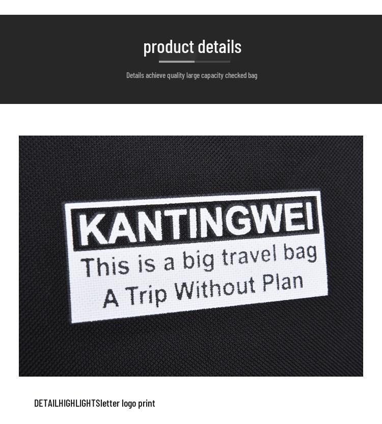 158L Aviation Large Capacity Rolling Travel Bag - Foldable Wheeled Luggage Storage, Oxford Cloth