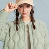 Deesha Teen Girls' Gourd Quilted Baseball Collar Down Jacket