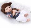 Mini Bath Toy Simulation Baby Soft Rubber Doll Realistic Soft Play Home Baby Girl Toy