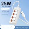 Universal Charging Strip: 4-Port USB Fast Charger for Xiaomi, Apple, Android, Huawei Devices
