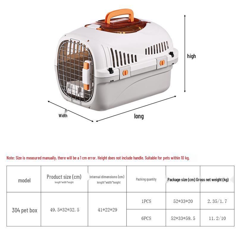 Pet Airline Carrier: Skylight Space Capsule for Cats and Dogs