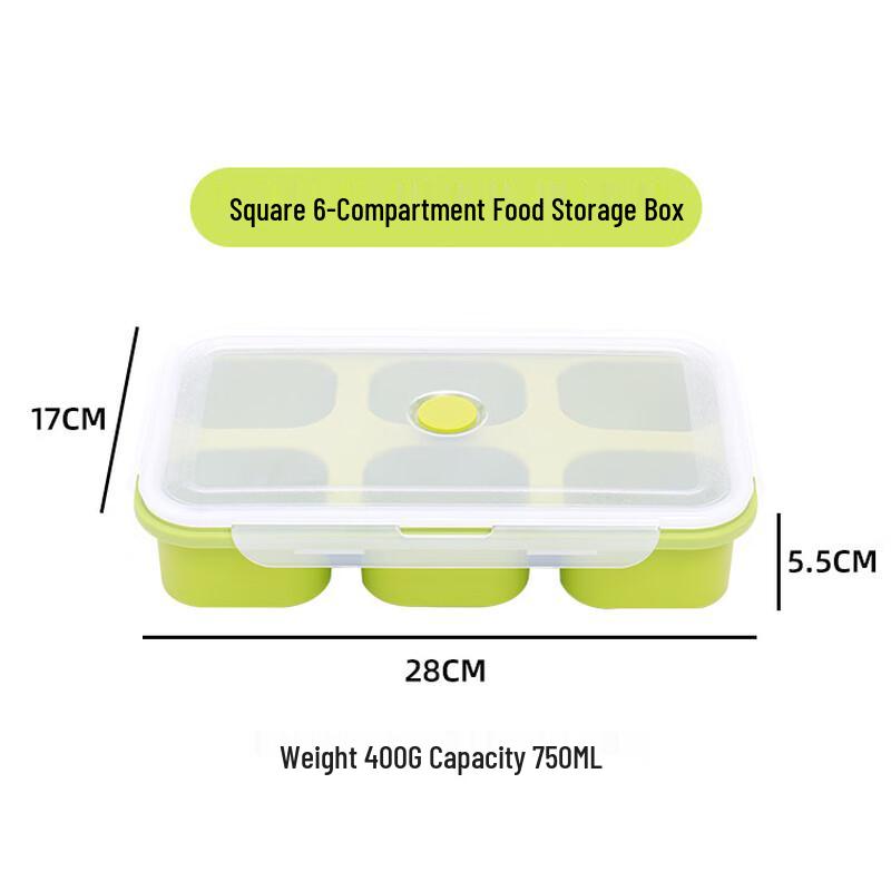 Silicone Freezer Portion Storage Tray