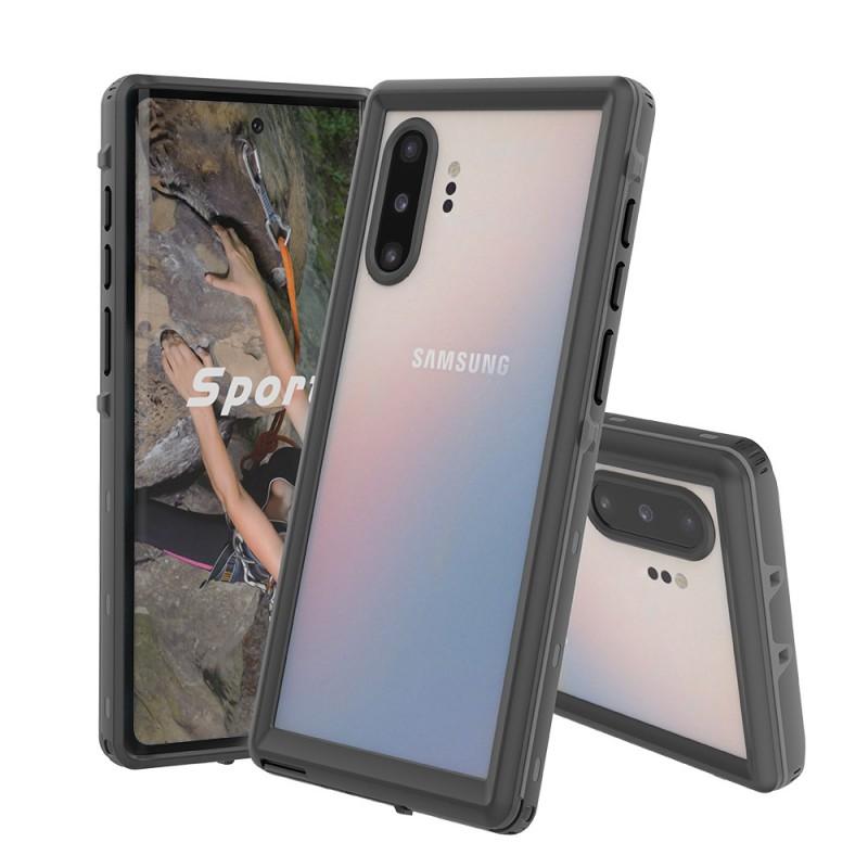 Transparent TPU Phone Case Galaxy Note 10 Plus Full Cover Shockproof Waterproof Dustproof Outdoor Sports Protective